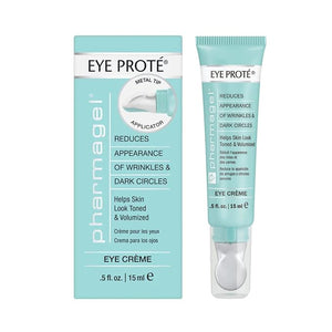 Pharmagel Eye Prote Eye Cr?me | Anti Wrinkle Moisturizing Eye Cream for Dark Circles and Puffiness | Anti Aging Eye Cream &amp Under Eye Bags Treatment - 0.5 fl. oz.