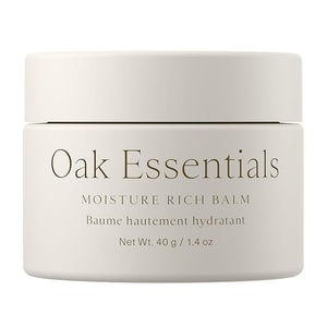 Oak Essentials Moisture Rich Balm | Nourishing Face Balm with Sea Buckthorn &amp Borage Seed Oil to Help Support Collagen and Deep Hydration 1.4 Oz