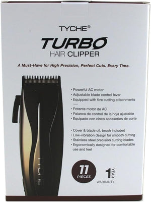 Tyche Turbo Hair Clipper 11 Pieces Kit