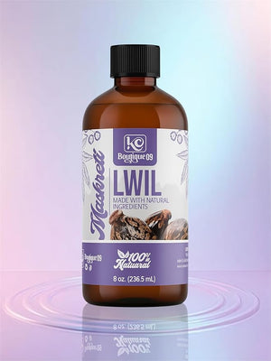 Haitian Black Castor Oil. Lwil Maskreti (Medium 8oz)