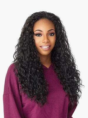 Sensationnel Instant Updown Halfwig Pony - Iud 2 4 Style in 1 Half Wig And Pony Drawstring (1 JETBLACK)