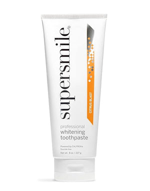Supersmile Professional Teeth Whitening Toothpaste - Fluoride Free for Visibly Brighter Smile - Whitens up to 6 Shades