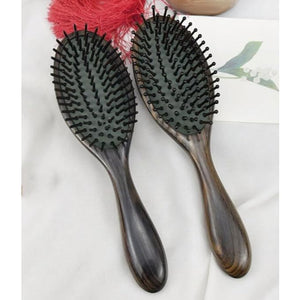 Wood Hair Brushes Air Cushion Hair Combs Women Massage Hairbrush Hair Combs 8.5Inch