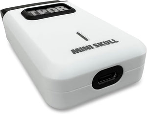TPOB Mini Skull Single Shaver Compact Design That can fit in Your Pocket with a Turbo Charged Motor Perfect for Both Professional and at-Home use (White)
