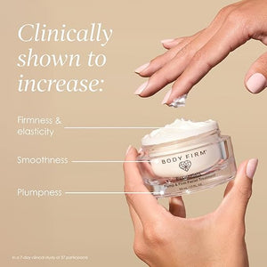 BODY FIRM Crepe Erase Plump &amp Firm Facial Treatment Anti-Aging Skin Care Hydrating Face Moisturizer Night Cream for Face and Neck Moisturizing and Firming Supports Wrinkle &amp Crepe Skin 1