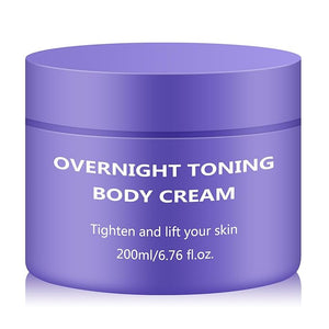 Get Dream Overnight Toning Whip 200mL/6.76oz - Anti-Wrinkle Body Firming Cream Cellulite Remover for Legs and Body - Anti Aging Skin Tightening Cream for Women Target Look Of Loose Skin