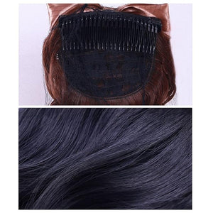 EARSHOT Hair Buns Hair Piece Princess Curly Wig Ladies Fashion Cheongsam Wig Retro Styling Ponytail Hair Extension Curly Comb Curly Hair Bun Hair Accessories For Girls (Color : D)