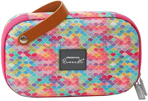 RemeeHi Hair Extensions Travel Bag Storage CaseHair Wig Hair Tools Hairdressing Bag Hair Stylist Cosmetic Organizer with Accessory Pockets Small G107