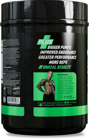 JYM Supplement Science Pre JYM Plus Orange Pre-Workout Powder Amino Nitrates Creatine Betaine Nootropics BCAA¡¯s for Men &amp Women 30 Servings