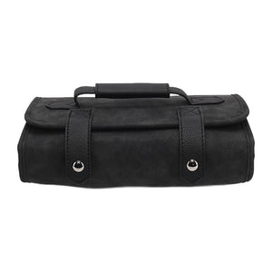 Hair Stylist Scissors Case Large Lightweight Professional Pouch Barber Tool Storage Bag for Clippers Hair Cutting Tools Black