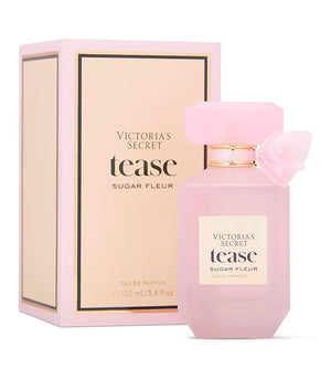 Victoria's Secret Tease Sugar Fleur Eau de Parfum Notes of Fresh Apple Floral Bud and Pink Caramel Perfumes for Women (3.4 oz)
