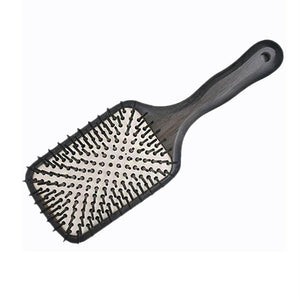 Women Massage Hairbrush Mens Wood Hair Brushes Air Cushion Hair Combs Hair Care Massage Tools Scalp Massagers 9.6Inch