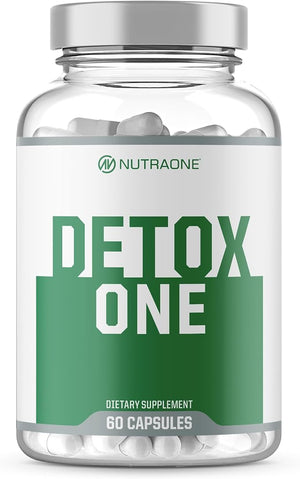NutraOne DetoxOne 30? Day Extra Strength Detox Cleanse Supports Healthy Digestive Function And Weight Loss| Promotes Detoxification Increases Energy? &amp Improves Nutrient Absorption*