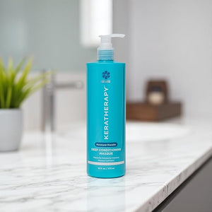 KERATHERAPY Keratin Infused Deep Conditioning Masque 16.9 fl. oz. 500 ml - Moisturizing Hair Deep Conditioning Treatment with Kerabond Jojoba Oil Nettle Root Extract Wheat Oil &amp Persian Waln
