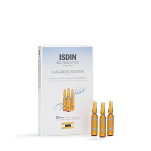 Isdinceutics Intensive Hyaluronic Acid and Peptide Booster - Facial Serum in Ampoules 0.06 FL OZ x 10 ampoules