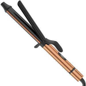 1.25 inch Long Barrel Curling Iron, Extra-Long Curling Wand with 8 Heat Settings, Ceramic Curling Iron for Smooth and Lasting Styling,Suitable for All Hair Types, Dual Voltage Damage-Free Styling