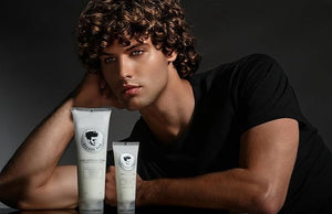 Avenue Man Curl Defining Cream - Unscented Hold Forming Curl Cream for Men with Keratin, Acai &amp; Herbal Extracts - Frizz Control, Humidity Resistant, Lightweight Texture - Curly Hair Products for M