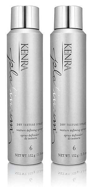 Kenra Platinum Dry Texture Spray 6 | Texture Defining Styler | Increases Texture &amp Fullness | Absorbs Oils &amp Impurities | Ultra-Lightweight Non-Drying Formulation | All Hair Types