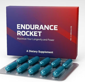 Blended Sports Nutrition Support Max Rocket Your Body Assist with Stamina Endurance Strength Vitality and Energy (10 Count)