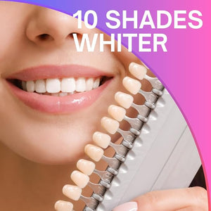 Premium Teeth Whitening Kit for Sensitive Teeth 32X Dual Blue and red LED Lights +4 whitening Pens Enamel Safe