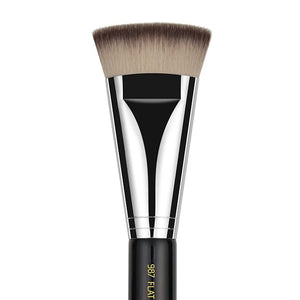 Bdellium Tools Professional Makeup Brush - Maestro Series 987 Face Blending - With Soft Synthetic Fibers, For Contour Lines (Black, 1pc)