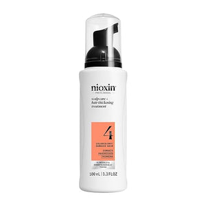 Nioxin System 4 Scalp Care + Hair Thickening Leave-In Treatment for Colored Dry &amp Damaged Hair with Progressed Thinning | Maintain Vibrant Color | Nourish &amp Boost Density with Niacinamide &am