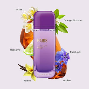 Dicora Urban Fit Paris Perfume for Women - Notes of Orange Blossom Bergamot Amber Musk Patchouli and Vanilla - 5.07 oz EDT Spray
