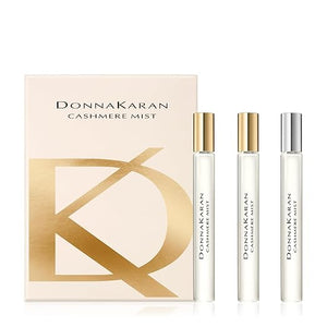 Donna Karan Cashmere Mist Purse Spray Trio Set For Women - 2 x Eau de Parfum 0.34 Fl. Oz. &amp; 1 x Eau de Toilette 0.34 Fl. Oz.