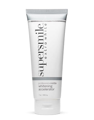 Supersmile Extra White Professional Whitening Accelerator - Enamel-Safe Teeth Whitening Gel - Effectively Lifts Deep-Set Stains Without Sensitivity - 7 oz