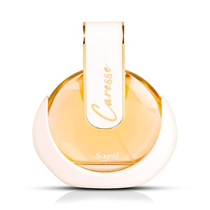 Sapil Caresse Eau de Parfum for Women - Long-Lasting Arabic Perfume from Dubai - Powdery Musky Floral &amp Vanilla Scent - Luxurious Arabic Perfume - 2.7 Oz (80ml) for Daily Wear &amp Special Occa