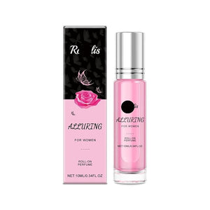 Romantic Rose Roll-On Perfume - Natural &amp Long-Lasting Scent For Daily Use Portable Fragrance For Couples' Dates(2PCS)