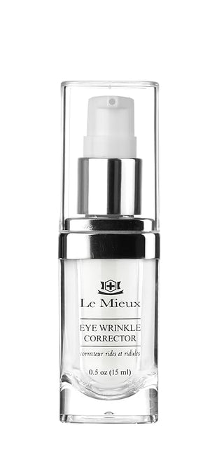Le Mieux Eye Wrinkle Corrector Cream - Hyaluronic Acid Moisturizer for Eyes with 7 Potent Peptides &amp Amino Acids Under Eye Corrector Cream (0.5 oz / 15 ml)