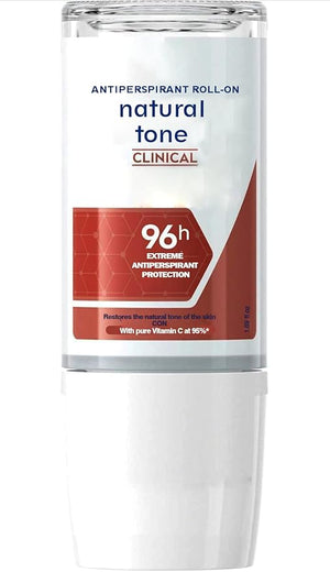 Desodorante ivea Clinical Strength Whitening Deodorant ? 95% Pure Vitamin C Pack of 3 (1.7 fl oz each) Desodorante ivea Tono Natural roll-on Aclarado Natural Deodorant