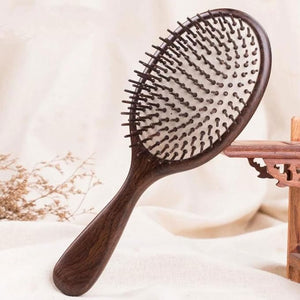 Styling Tools Women Massage Hairbrush Wood Hair Brushes Air Cushion Hair Combs Scalp Massagers Hair Combs 9.8Inch