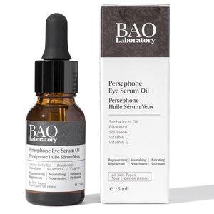 Persephone Eye Serum Oil (15 ML) | Sacha Inchi Oil Bisabolol and Vitamin C &amp E | Eye Serum for Wrinkles Finelines and Dark Circle