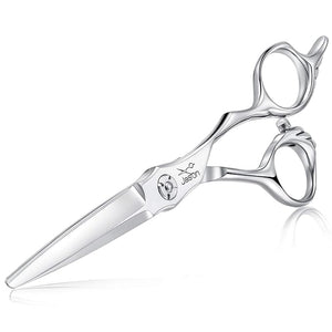 JASON 6 Hair Cutting Scissors with Ultimate Sharp Sword Blade Professional Haircut Scissor Hair Trimming Shear for Barber Hairdresser Stylist Women and Men Japanese 440C Stainless Steel Gift