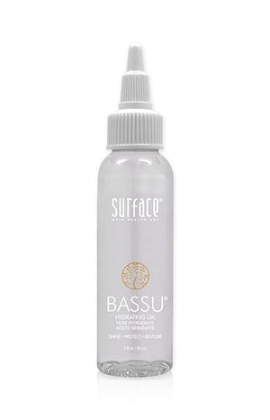 Surface Hair - Bassu Hydrating Oil - Hair Oil with Flax Seed and Aloe Vera Moisturize and Hydrate Repair Damaged Hair Color Safe 2 Fl Oz