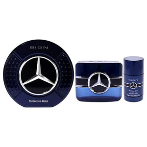 Mercedes Benz Sign for Men - 2 Pc Gift Set 3.4oz EDP Spray 2.6oz Deodorant Stick