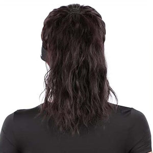 Hat Wig for Women Baseball Hat wig women's wig short curly hair wool curly wig ponytail braid wavy wig