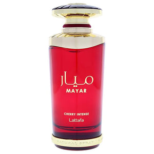 Lattafa Mayar Cherry Intense for Unisex Eau de Parfum Spray 3.4 Ounce / 100 ml