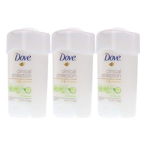 Dove Clinical Protection Cool Essentials Anti-perspirant Deodorant 1.7 Fl Oz Pack of 3