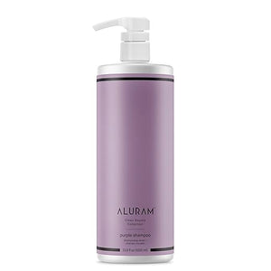 ALURAM Coconut Water Purple Shampoo for Women Boosts Brightness Banishes Brass for All Hair Types