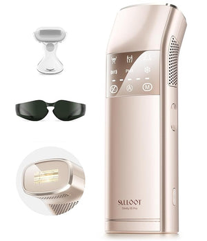 (2025 New) IPL Laser Hair Removal for Women and Men 27J 2 Lights &amp 4-Pulse Modes 2¡É Sapphire Ice Cooling for Sensitive Skin Targets Ingrown Hair Permanent Hair Reduction for Bikini Face &amp