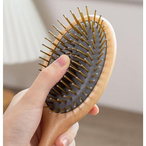 NALoRa Women Hair Brushes Air Cushion Hair Combs Scalp Massagers Hair Styling Tools Wood Massage Hairbrush