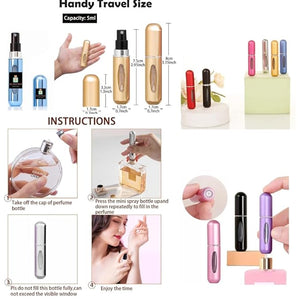 Bundle- Obsession perfume for Women 3.3 fl oz Eau de Parfum Spray with Bag &amp; Mini Refillable Atomiser