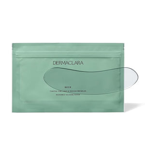 Dermaclara Neck Wrinkle Patches - Silicone Neck Patches for Wrinkles Anti Aging and Tightening Overnight Skin Treatment for Women and Men Anti-Wrinkle Pads Reusable Up to 30 Times - 1 Patch