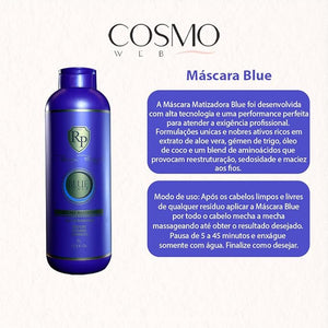 Robson Peluquero Matizer Blue Professional Line 1L 33.81 Fl.oz