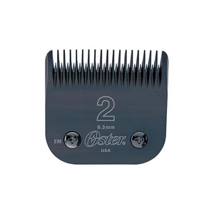Oster Professional Clipper Blades - Size 2 Oster Clipper Blades - Compatible with all Oster Detachable Blade Clippers - Long-lasting High-Carbon Steel Treated for Ultra-Sharp Precision