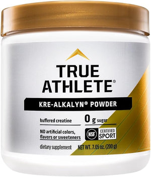True Athlete Kre Alkalyn Powder - Helps Build Muscle Gain Strength and Increase Performance Buffered Creatine - NSF Certified for Sport (7.05 Ounces Powder)
