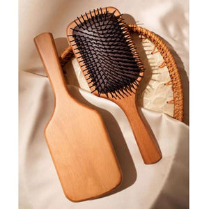 Hair Care Styling Tools Women Hair Brushes Air Cushion Hair Combs Wood Massage Hairbrush Scalp Massagers Hair Combs 9.8Inch